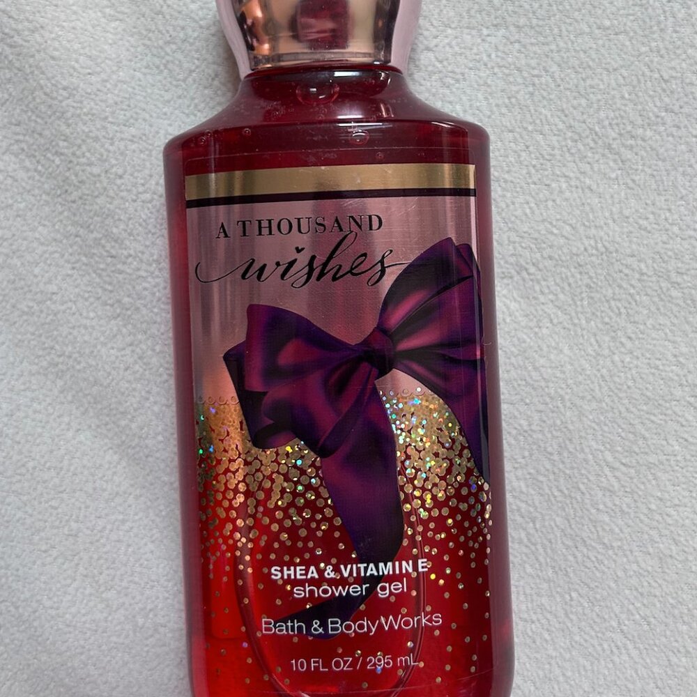 Bath & Body Works A Thousand Wishes Shower Gel – 10 fl oz / 295 mL – New